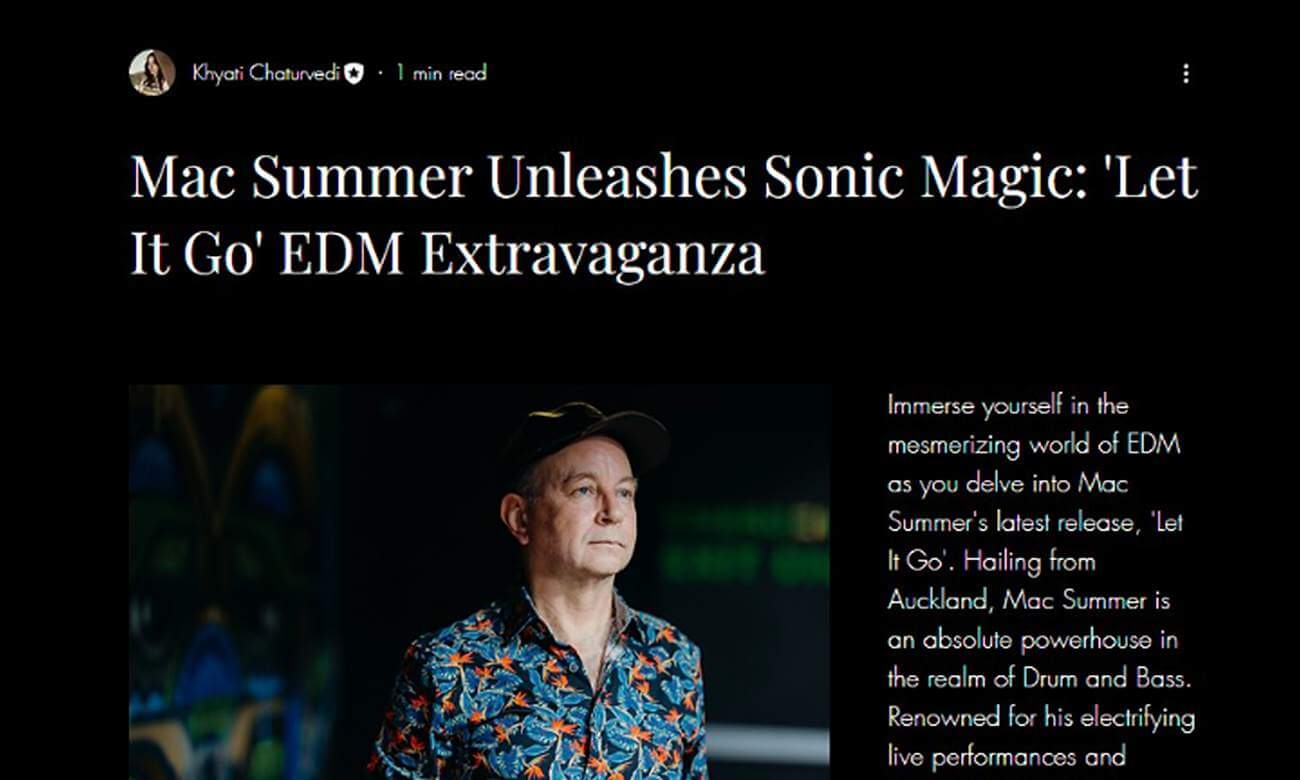 Mac Summer Unleashes Sonic Magic